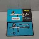 Iwata Eclipse HP-CS Airbrush Value Set – Dual Action Gravity Feed Airbrush with Hose, Cleaner, Paint & Guide – E3 Nozzle, 0.24 oz Cup – Professional Kit for Artist Projects, Models, Custom Painting