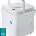 Midea Cube 20 Pint Dehumidifier for Basement, Up to 1,500 Sq. Ft. dehumidifier with drain hose, ENERGY STAR Certified, Smart Control, Compatible with Alexa, White