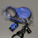 Retractable Dog Leash with Chew Proof Cable, 26Ft Heavy Duty Dog Leash for Medium Large Dogs up to 110lbs, 360 No Tangle, One-Handed Brake (Blue)