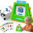 Talking Flash Cards for Toddlers: Self-standing & Dual-Speed Learning Toys with 448 Sight Words - Speech Therapy Toys for Autism Montessori Education - Birthday Gifts for Boys Girls Sensory