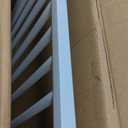 Lumizone Extra Tall Cat Gate 55.12" High Pressure Mounted Extra Wide 2025  1.37" Gap No Drilling Auto-Close One-Handed Operation Tall Pet Gate for Dogs(White, 55.12" H x 29.92"-34.24" W)