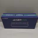 GERYON Vacuum Sealer Machine  Automatic Food Vacuum Sealer for Dry & Moist Food, Compact with LED Touch Panel, Includes Zipper Bags & Roll, Perfect for Sous Vide & Freezer Storage (Silver)