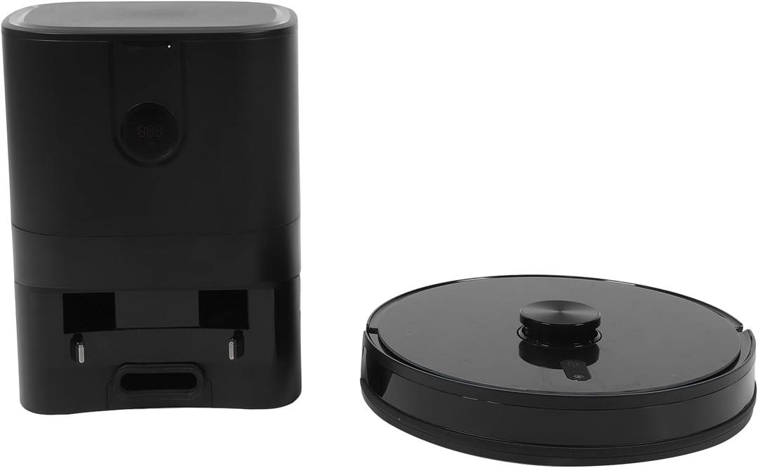 Kensaker Living Appliances, Highly Efficient Filtration Wet Dry Robot Vacuum Dual Brush Heads Sweep Debris Floor Mopping Robot Powerful Suction Smart Robotic Robot Vacuum Cleaner