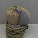 HIKEMAN Camping Memory Foam Pillow - Ultralight Travel Pillow,Backpacking Pillow with Removable Cover,Ergonomic Pillows,Neck Lumbar Support for Outdoor Camp,Sport,Hiking,Backpacking Sleep (Army Green)