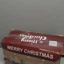 Christmas Table Centerpiece with LED Lights, Silver Christmas Tree Decoration, Natural Pine Cones, Christmas Balls for Holiday Party, Home, Fireplace