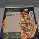 Pizza Pan - 14 Inch Nonstick Pizza Pan for Oven with Widen Handles for Cooking, Baking, and Grilling - Durable, Even Heating, Long-Lasting Kitchen Cookware (1, Grey) (Gray)