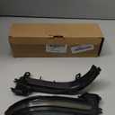 D-Lumina Dynamic LED Side Mirror Sequential Turn Signal Lights Smoked Lens for BMW 1 2 3 4 Series F20 F21 F22 F23 F87 F30 F31 F34 F35 F80 F32 F33 F36 X1 E84 i3, Side Marker Blinkers Mirror Light Lamp