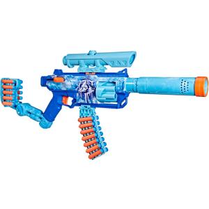 Nerf Loadout FrostFusion Blaster, 4 Interchangeable Attachment Accessories, 30 Nerf N1 Darts, Kids Outdoor Toys, Ages 8+