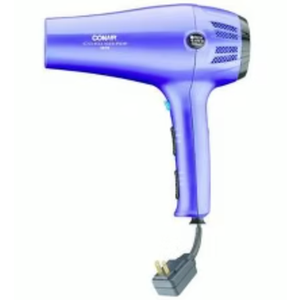 Conair Ionic Cordkeeper Dryer, Purple/Blue