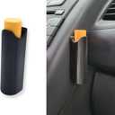 Lip Balm Holder for Car Chapstick Holder No Melt - Upright Lip Balm Holder for Car Accessories for Women Interior - Accessories for Women Cute Car Decor for Teen Girls (Black)