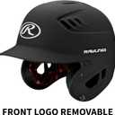 Rawlings | R16 VELO Baseball Batting Helmet | Senior (6 7/8" - 7 5/8") | Matte Black