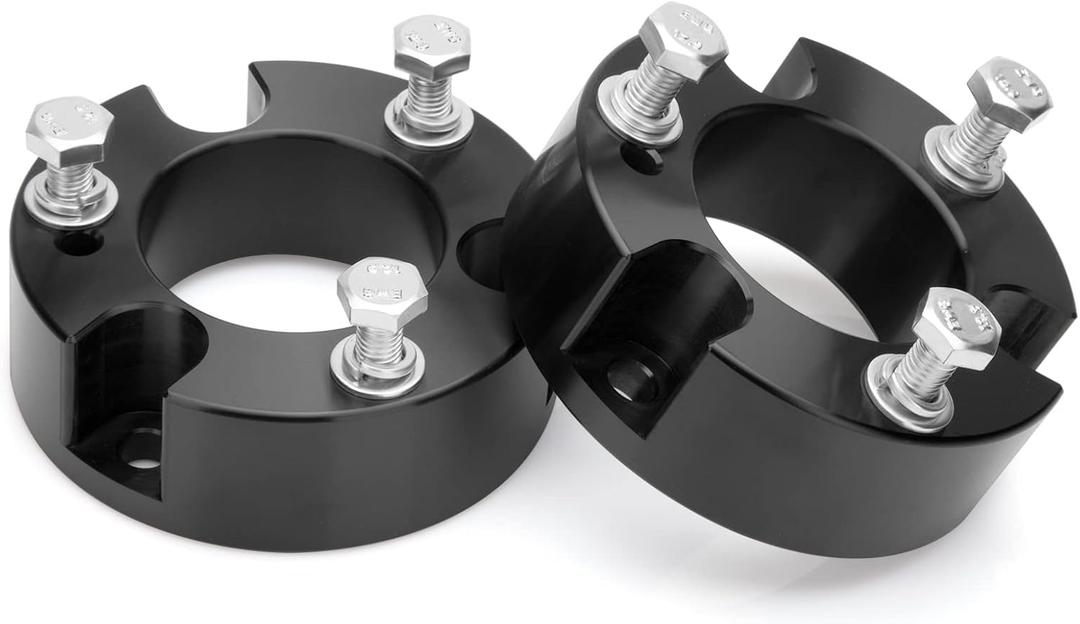 Dynofit 2.5 Inch Front Leveling Kits for 2019-2026 Ford Ranger and 2021-2026 Bronco(Not for Sport or Raptor) 2WD 4WD, Raise 2.5" Strut Spacer Suspension Lift Spacers