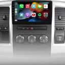 Naifay Car Stereo for Dodge Ram1500 2500 3500 Radio Upgraded 2009-2012 Dodge Grand Caravan 2011-2014 Jeep Wrangler JK 2007-2018, 10.1inch Touch Screen for Dodge Caravan Radio with Carplay Android Auto