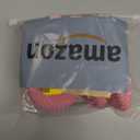 Hcpet Dog Shoes for Large Dogs, Breathable Dog Booties for Small Medium Dogs, Anti-Slip Dog Boots & Paw Protectors for Hot Pavement Winter Snow Hiking with Reflective Straps Pink Size 7 (#7 (Width 2.55 inch) for 63-78 lbs), Pack of 3 