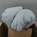 Bedsure King Size Comforter Set - Light Blue Soft Bedding for All Seasons, Cationic Dyed Bed Set, 3 Pieces, 1 King Size Comforter (104"x90") and 2 Pillow Shams (20"x36"+2")