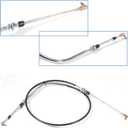 103379501 73" Golf Cart Forward ＆ Reverse Transmission Shift Cable for Club Car Carryall, Turf II, Turf II Plus 2008 2009 2010 2011 2012 Replace 1015409 1015398-01 101951501 101951401