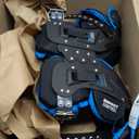 Champro Gauntlet III Football Shoulder Pads (Small, Black)