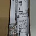 Adjustable Projector Ceiling/Wall Mount - 3-in-1 Universal Bracket for Projector Mounting, Universal Height Adjustable Mount Holder with Extension Pole (White)