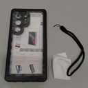 Cozycase for Samsung Galaxy S25 Ultra Waterproof Case - 360 Heavy Duty Full Body Protection/Shockproof/Dustproof/Double/Front and Back/IP68/S 25 Ultra Protective Case with Screen/Camera Protector Slim (Black)