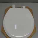 Mayfair NextStep2 Toilet Seat with Built-In Potty Training Seat, Slow-Close, Removable that will Never Loosen, Round, White