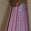 C&AHOME Wire Cube Storage, 8 - Cube Organizer Metal C Grids, Modular Shelves Units, Closet Organizer, Ideal for Home, Office, Living Room, 24.8" L x 12.4" W x 48.4" H, Pink UWCS3008P