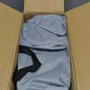 Air Mattress Queen with Built in Pump,18'' Inflatable Mattress 2 Mins Self-Inflation/Deflation,Thicker Blow up Mattress Leak-Proof,Flocked Top Air Bed with Storage Bag for Home, Camping & Guests (Grey)