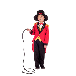fun shack Kids Ringmaster Costume for Boys and Girls, Circus Ringmaster Outfit for Kids, Fun Carnival Dress-Up, XL
