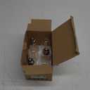 Dimmable T45 LED Edison Bulb,2700K Warm White,6W Antique Tubular LED Filament Bulbs,60 Watt Equivalent E26 Base,550Lm,Pack of 6