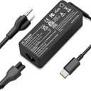 USB C Laptop Charger, 100W AC Laptop Power Adapter Replacement for Lenovo, ThinkPad, HP, Asus, Acer, MacBook, MSI, Dell,Toshiba,Universal Chromebooks Type C Power Cord