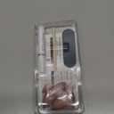 BTArtbox Square Ombre Press On Nails -Soft Gel Press On Nails Short with Nail Glue, 16 Sizes - 32 Reusable Fake Nails Kit, Vanilla Cream