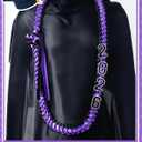 Cindeer Silk Graduation Leis Class of 2026 Graduation Necklaces Ribbons Grad Money Leis Number Patch for High School College