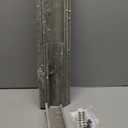 Giftgarden 24 Inch Wall Mounted Floating Shelves Set of 5, Grey Wood Wall Shelves for Bathroom, Bedroom, Kitchen, Living Room Storage and Decoration, Gray Wooden Picture Ledge