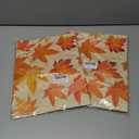 3 x Thanksgiving Garden Flag, 12x18 Inch Double Sided Thanksgiving Garden Flags for Outside Burlap Maple Leaves Pumpkin Yard Flag Porch House Banner for Harvest Autumn Holiday Outdoor Porch Lawn Decor