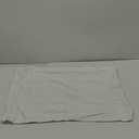 Sealy Performance 100% Cotton Breathable Moisture Wicking Fabric Machine Washable Zippered Pillow Protector, White -JMB, S/Q