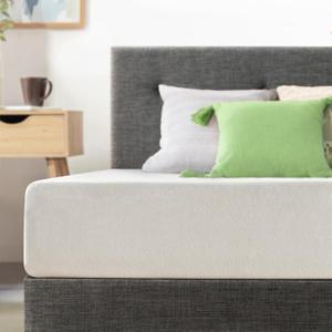 Best Price Mattress Full Mattress 6 inch Bed-In-A-Box, Green Tea Memory Foam White