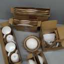 Bone China 20 Piece Dinnerware Set, Service for 4, White, Microwave Safe, Dishwasher Safe,Chip Resistant, Translucent, Elegant giftware, Dish set, For, Essential Home, Everyday Living, Kitchen Set