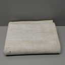 RUGSREAL Solid Machine Washable Area Rug Soft Low-Pile Modern Contemporary Area Rug Non-Slip Throw Indoor Carpet for Living Room Bedroom Kids Room, 4' x 6' Cream-White