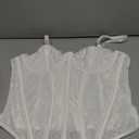 Avidlove Corset Tops for Women Lace Bustier Top Underwire Sexy Halloween Exotic Slim Fit Bralette, M