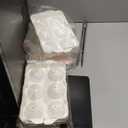 ecozy 2" Clear Ice Ball Maker Countertop with CrystalFlux Technology, 4 pcs in 40 Mins, 144 pcs/Day, Sphere Ice Maker with Enhanced Insulation, Automatic Water Supply, Self-Cleaning for Whiskey Bar (Matte Black)