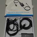 eSynic Professional eARC Audio Extractor-Only Work for HDTV ARC/eARC Ports-192KHZ ARC to Optical Audio Adapter-Easy to Setup-7ft Long-Dolby5.1 & DTS 5.1 Formats-from HDTV to Optical Soundbar-No CEC