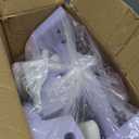 Potty Training Seat, Upgrade Toddler Toilet Seat for Kids Boys Girls, 3 in 1 Potty Training Toilet with Step Stool Ladder-Non Slip Foldable (Purple+Pink)