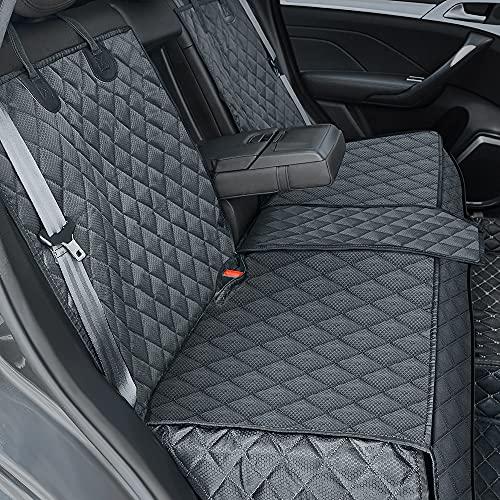 ANOSOSPECIAL Dog Car Seat Cover for Back Seat Cover,Non Stick Fur Rear Seat Protector for Pet,Nonslip Waterproof Durable Universal Fit Interior Backseat Covers for Auto Van SUV