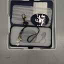 TUCCH Crossbody Detachable Wallet Case for iPhone 17 (6.3") 2025, 9 Card Holders RFID Blocking, Wireless Charging, Stand, Wrist Strap, Lanyard, Zipper Pocket, PU Leather Shockproof Cover, Dark Blue