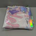 Winter Onederland 1st Birthday Girl  137 Pcs Pink Blue Winter Snowflake Wonderland First Birthday Party Supplies Party Supplies with Backdrop Balloon Garland Boxes Cake Topper Crown Banner