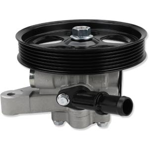 Power Steering Pump with Pulley Compatible with Honda Pilot 3.5L V6 2005 2006 2007 2008, Compatible with Acura TL 3.2L V6 2004 2005 2006 2007 2008, Replacement for 21-5441, 56110RDAA01