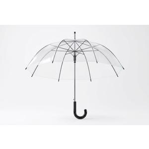 Clear Umbrellas for Wedding Guests, Bulk Wedding Umbrellas for Outdoor Ceremony & Events, Auto Open Transparent Stick Umbrella with J Hook Handle for Photos, Light Rain Backup