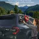 JOYTUTUS Rear Window Molle Panel Kit Compatible with 2025-2026 4Runner 6th Gen Exterior Modular Storage Cargo Rack | 4 Recovery Board Accessories(Not for Trailhunter)