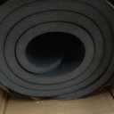 Yoga Mat Premium Non Slip Thick  Extra Comfortable Exercise Mat for Home Workouts, Pilates, Stretching & Gym  Cushioned NBR Foam, Gym Mat with Strap, for Women & Men (74.5 x 32 x 0.6 in, Grey)