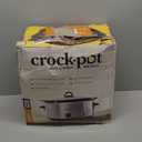 Crock-Pot 7 Quart Oval Manual Slow Cooker, Stainless Steel (SCV700-S-BR), Versatile Cookware for Large Families or Entertaining