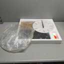 HOITUZYUS 14x20 Inches Modern Wall Clock Battery Operated, Wooden Decorative Analog Clocks with Silent Quartz, Minimalist Art Decor for Living Room, Office, Bedroom